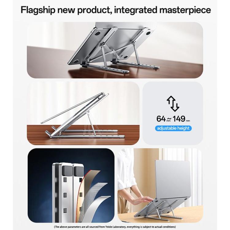 Yesido LP07 Aluminum Alloy Folding Laptop Stand, LP07