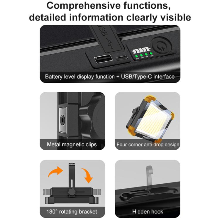Yesido DH17 High Brightness Outdoor Floodlight Emergency Light, DH17