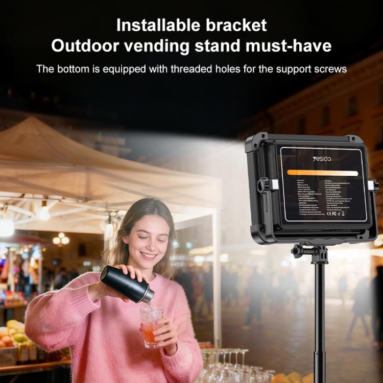 Yesido DH17 High Brightness Outdoor Floodlight Emergency Light, DH17
