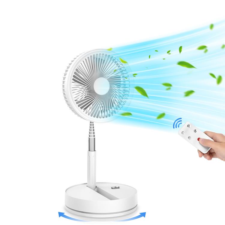 F9 Upgrade Folding Adjustable Height Desktop Electric Fan 8000mAh Battery