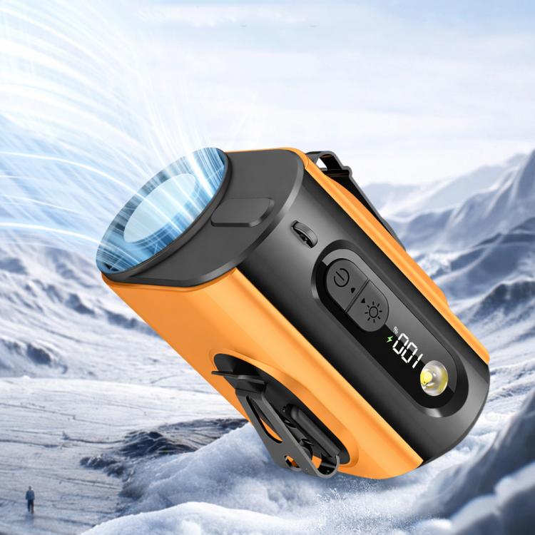 M376 Ice Compress Waist-Hung High Speed Mini Fan 3600mAh Battery