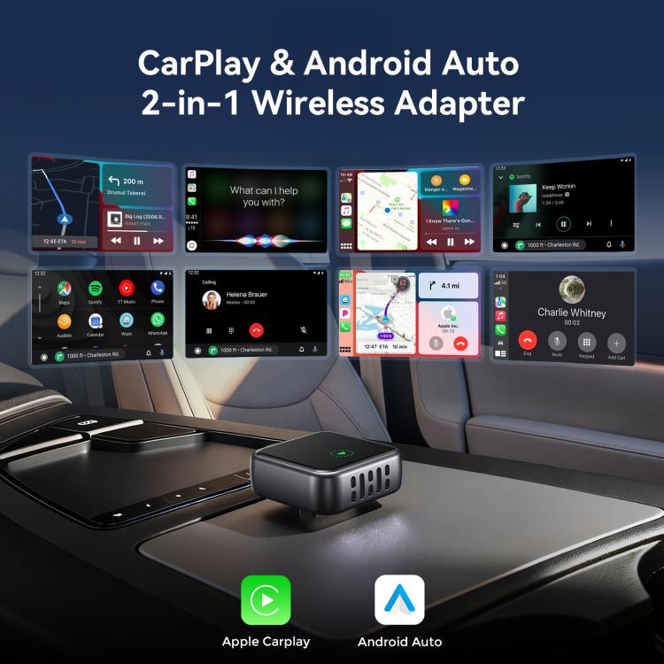 JOYROOM JR-CP3 CarPlay Series 2 in 1 CarPlay / Android Auto Wireless Adapter