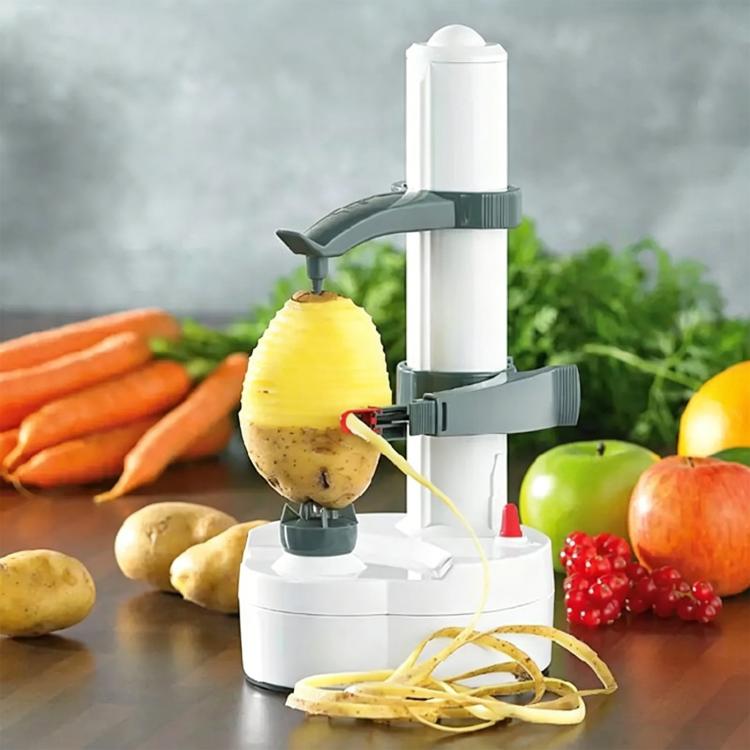 Multifunction Stainless Steel Electric Vegetables Fruit Peeler Automatic Peeling Machine, EU Plug, US Plug
