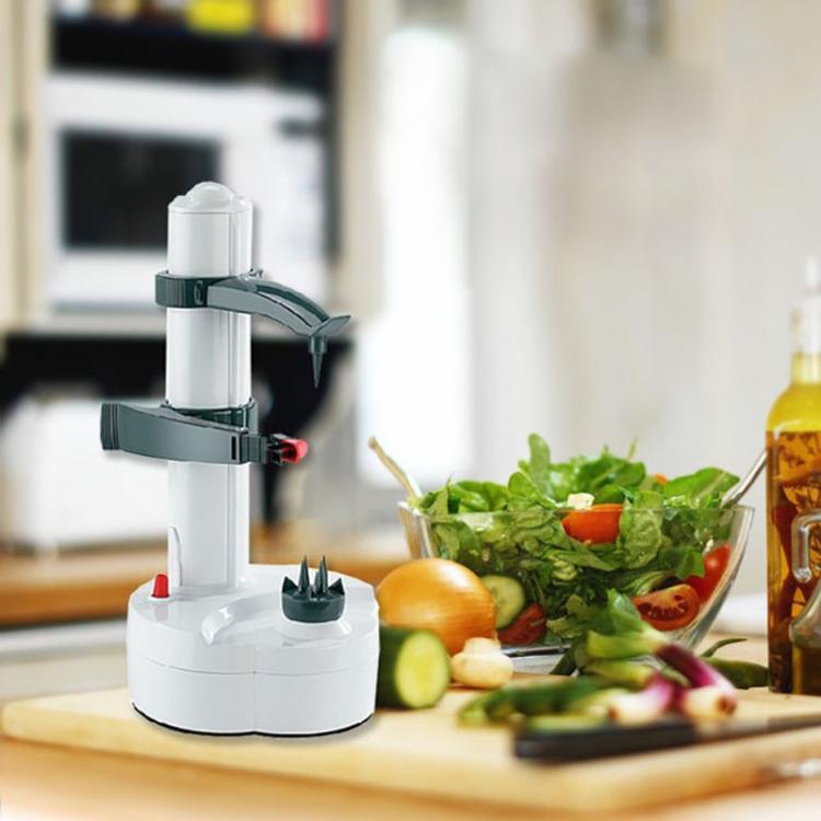 Multifunction Stainless Steel Electric Vegetables Fruit Peeler Automatic Peeling Machine, EU Plug, US Plug