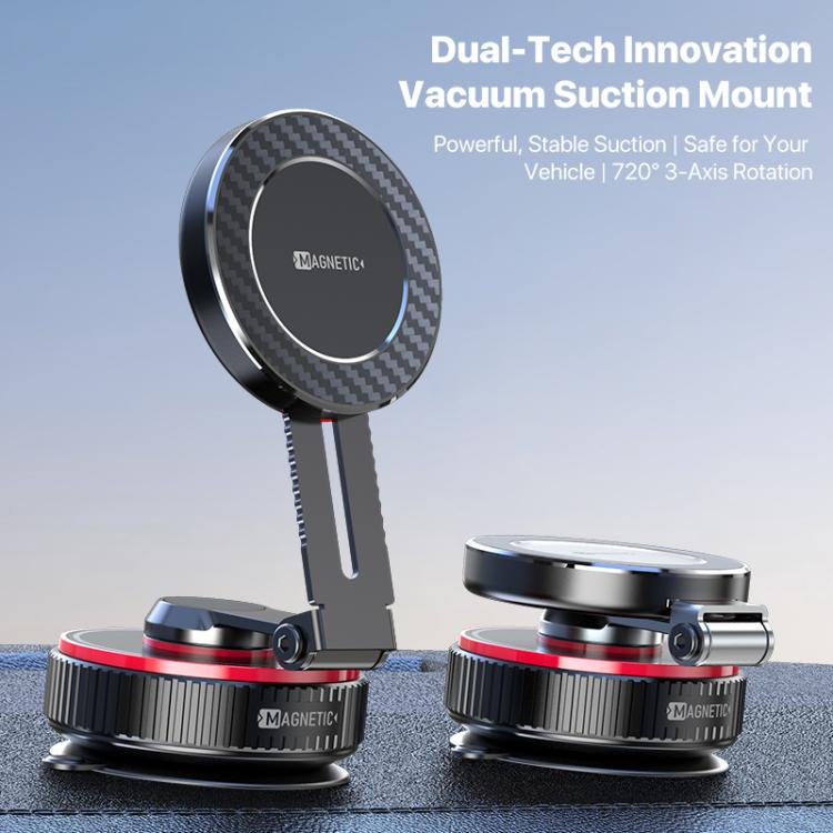 K99 Rotating Alloy Magnetic Vacuum Phone Holder