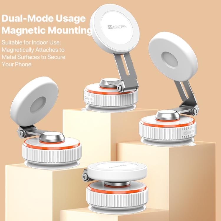 K99 Rotating Alloy Magnetic Vacuum Phone Holder