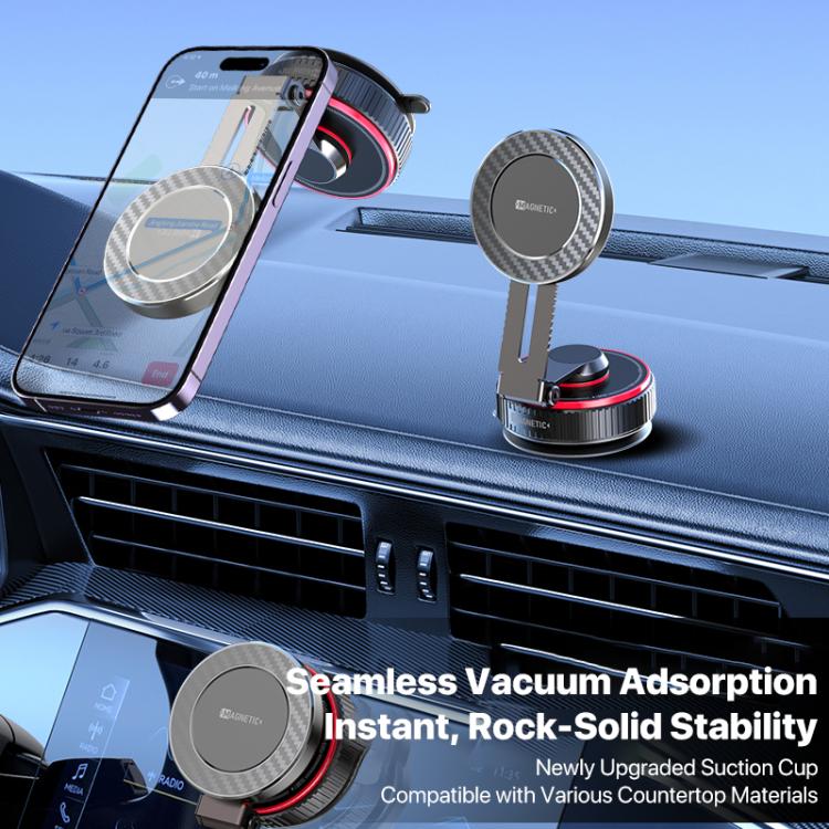 K99 Rotating Alloy Magnetic Vacuum Phone Holder