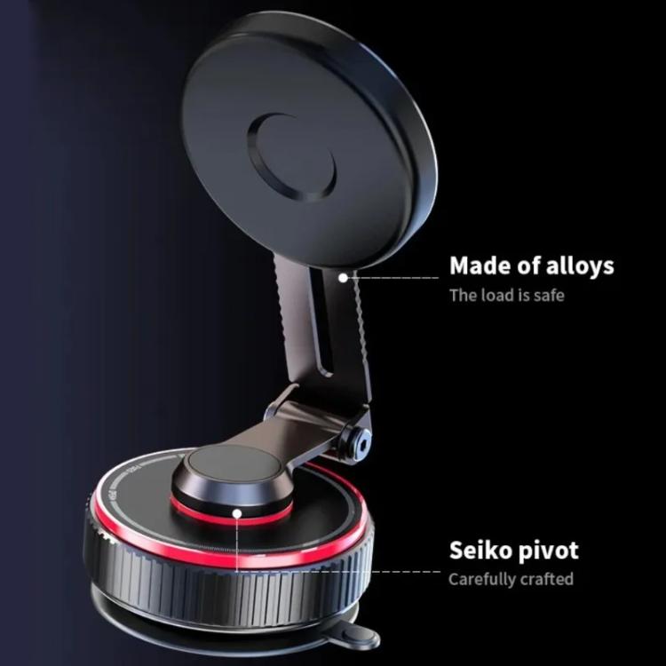 K99 Rotating Alloy Magnetic Vacuum Phone Holder