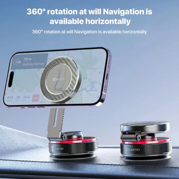 K99 Rotating Alloy Magnetic Vacuum Phone Holder