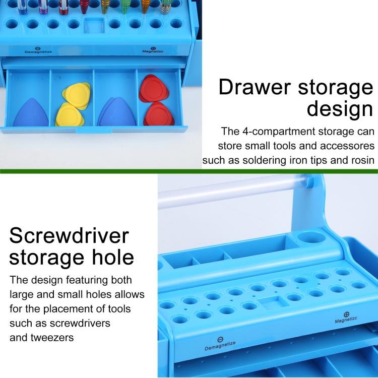 Screwdriver Component Storage Organizer