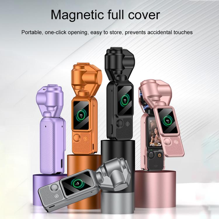 GKK Gimbal Cover Screen Magnetic Full Cover with Strap, For DJI OSMO Pocket 3