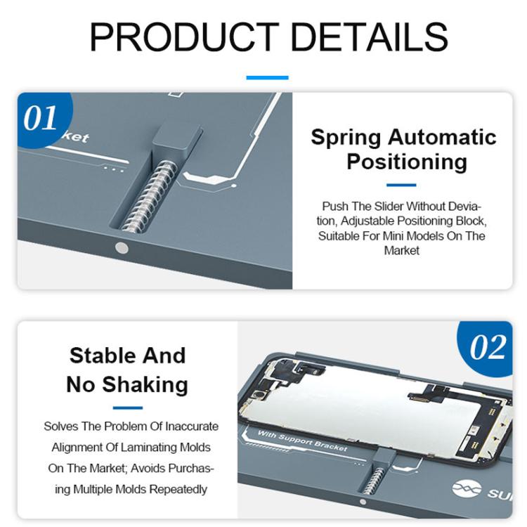 Sunshine SS-061A Integrated Alignment Bonding Mold for iPhone 12 to 17 Series