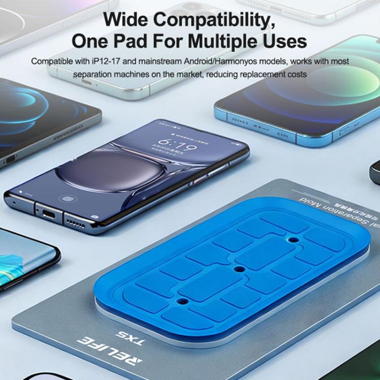 Relife TX5 Visual Separation Mold For iPhone 12-17 Pro Max and Android Phones