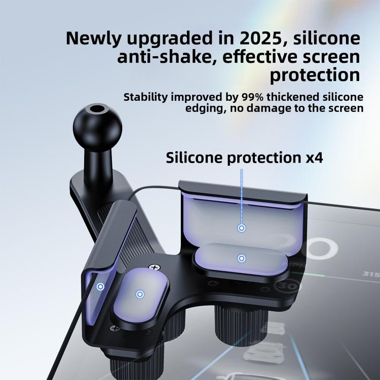 Snap-On Car Magnetic Phone Navigation Mount for New Energy Vehicle Display