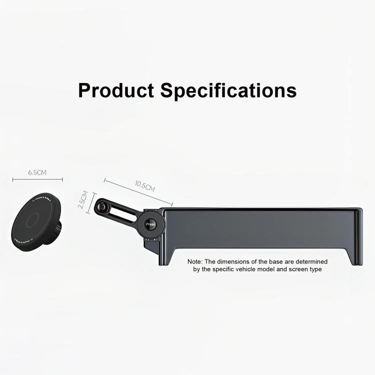 Car Screen Magnetic Phone Holder Mount with Extension Arm, For Honda Accord 2023-2025, For Honda 10th Gen Civic 2016-2021, For Honda CR-V / Breeze 2017-2022, For Honda CR-V / Breeze 2023