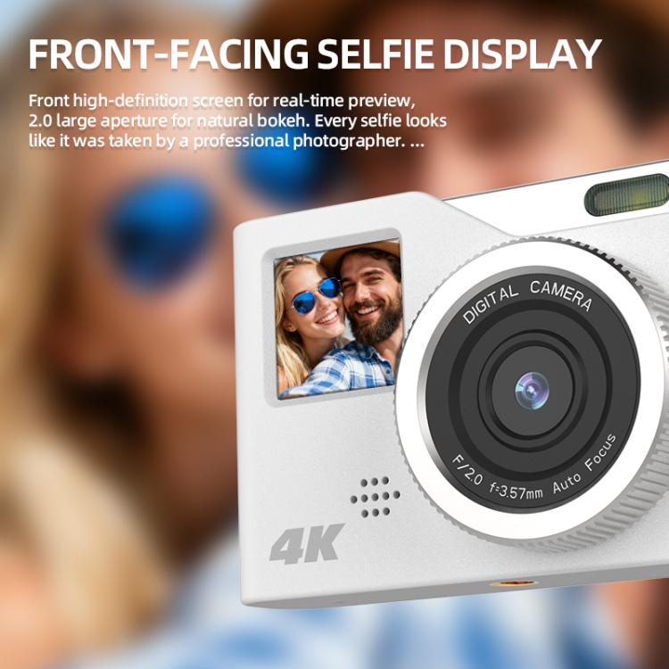 KX20 4K Dual Screen HD Video Recorder Kids Digital Camera