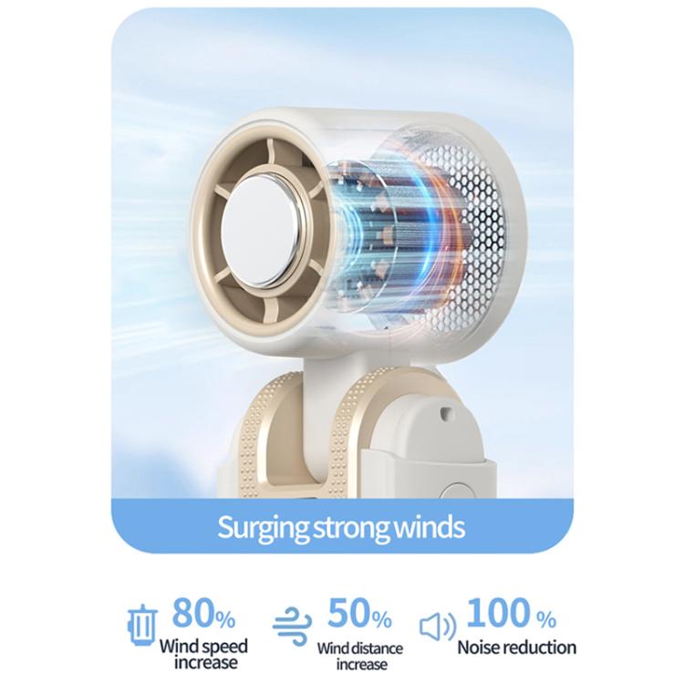 HX-F386 Mini Folding High Speed Cooling Fan with Digital Display