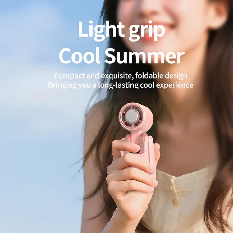 HX-F386 Mini Folding High Speed Cooling Fan with Digital Display