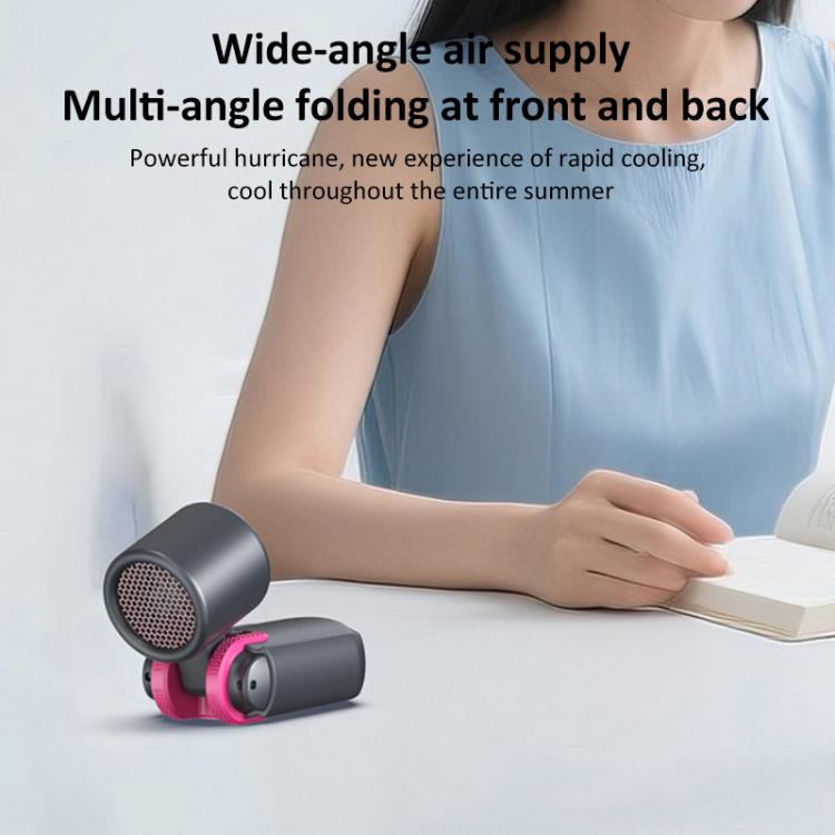 HX-F386 Mini Folding High Speed Cooling Fan with Digital Display