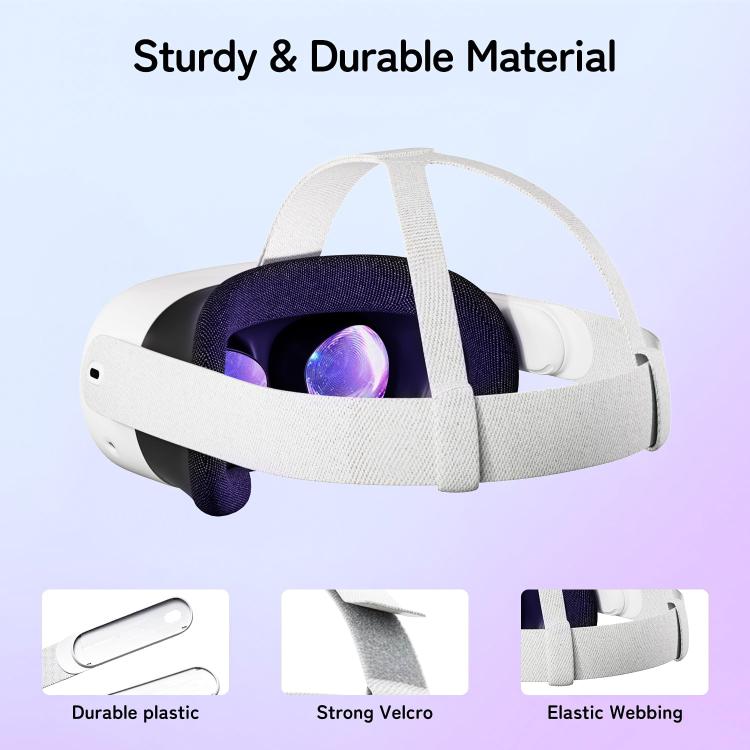 WG37 Adjustable Head Strap VR Headsets Accessory, For Meta Quest 3 / 3S