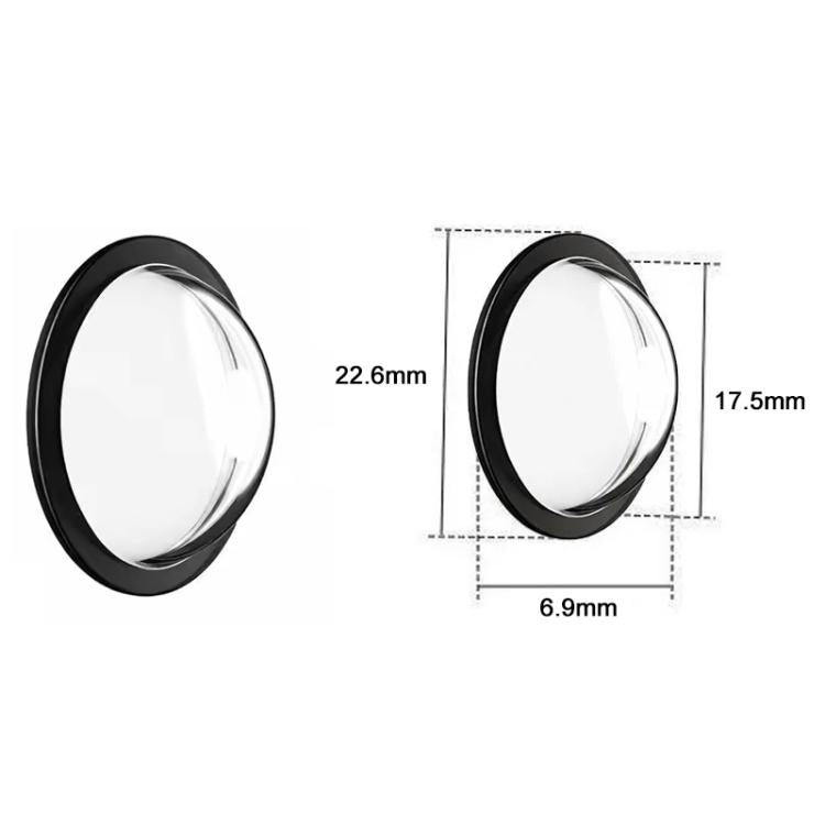 2pcs Universal Car Camera Lens Protector Rear View Backup Camera Cover