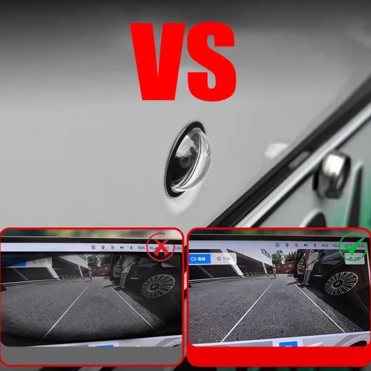 2pcs Universal Car Camera Lens Protector Rear View Backup Camera Cover