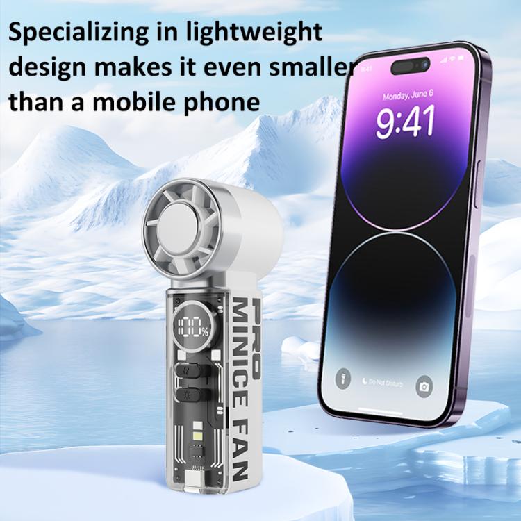 K824 Concentrated Wind Turbine Handheld Mini High Speed Fan