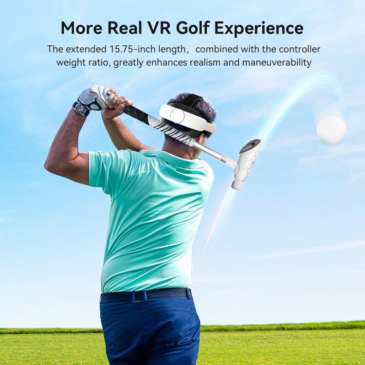 WG42 WG42 VR Golf Game Controller Accessory, For Meta Quest 2 / 3 / 3S