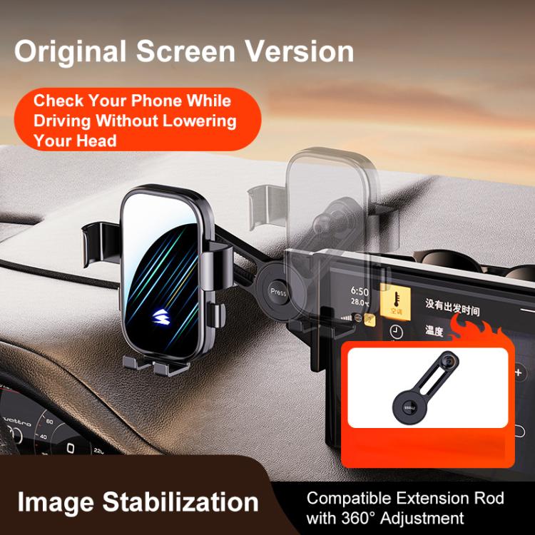 Car Screen Phone Holder Mount with Extension Arm, For Haval H5 2023-2025, For Haval Menglong 2023, For Haval Xiaolong 2023, For Haval Xiaolong MAX 2023, For Haval 2nd Gen Dargo 2024-2026, For Haval Dargo 2020-2024, For Haval M6 Plus 2021-2023          ...
