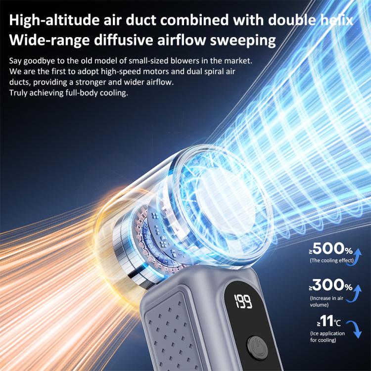 M69 Turbocharged Mini Handheld Cooling Fan