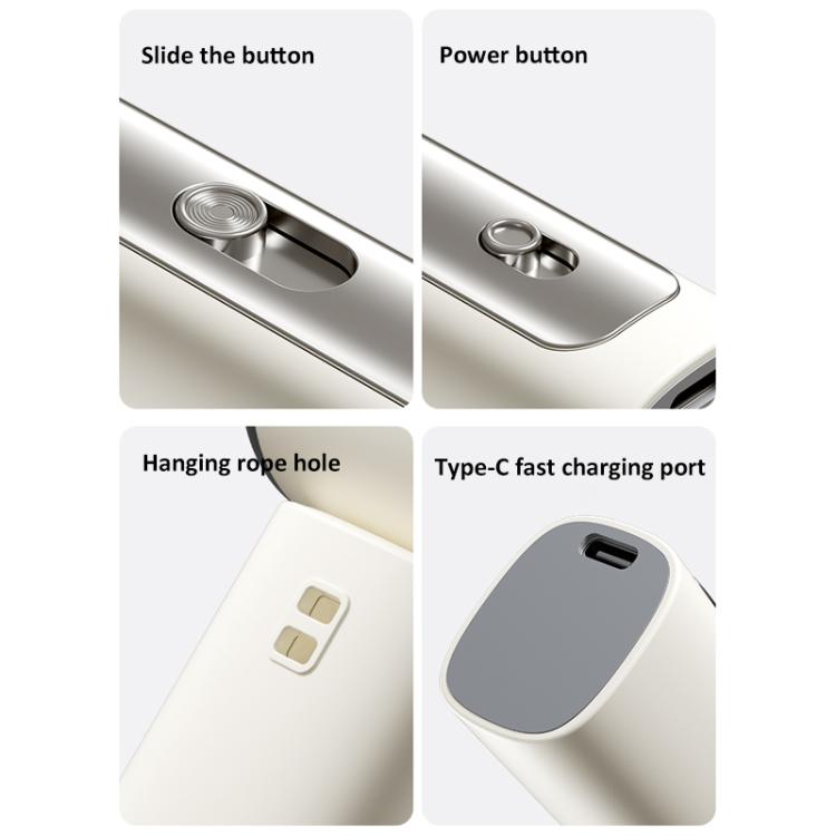 Y33 Mini Handheld Cooling Fan with Digital Display
