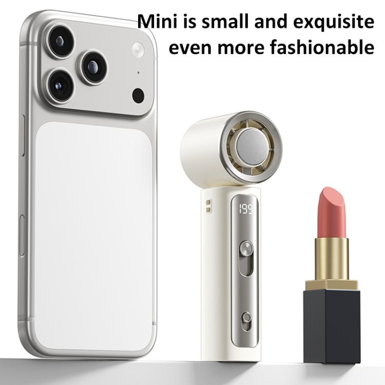 Y33 Mini Handheld Cooling Fan with Digital Display