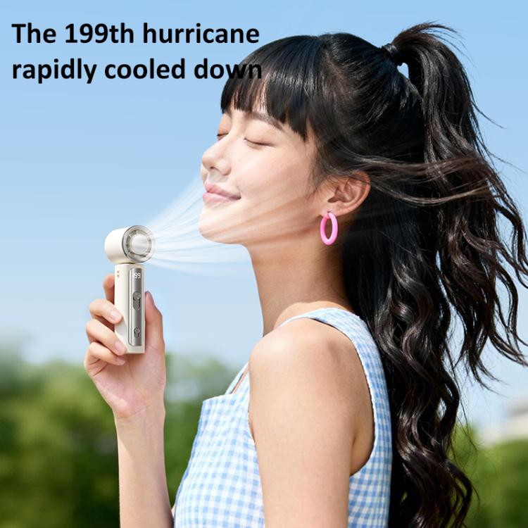 Y33 Mini Handheld Cooling Fan with Digital Display