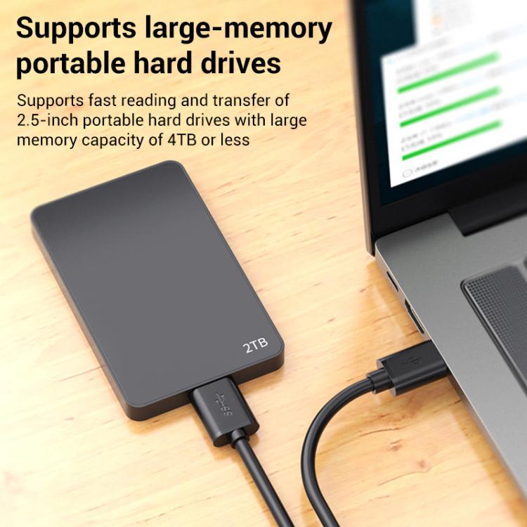 WG137 USB 3.0 Male to Micro-B Male External Hard Drive Enclosure Data Cable, 0.3m, 0.5m, 1m, 1.5m, 2m