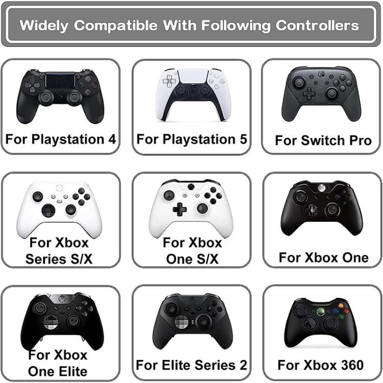 XDcase 16pcs Sponge Aiming Precision Rings for PS4 / PS5 / Xbox / Switch / Google Stadia, 16PCS