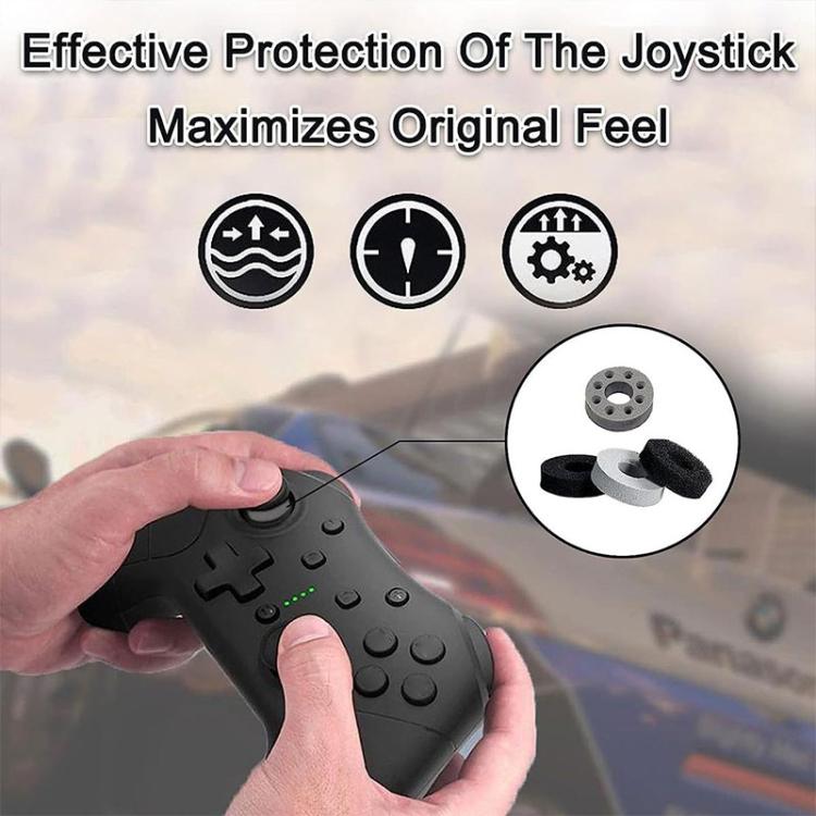XDcase 16pcs Sponge Aiming Precision Rings for PS4 / PS5 / Xbox / Switch / Google Stadia, 16PCS