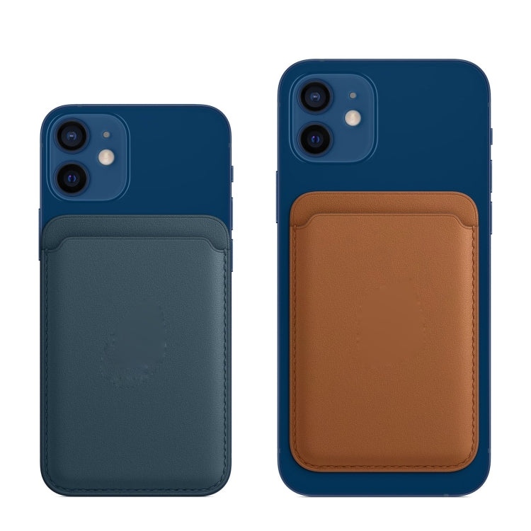 Leather Wallet Pouch Card Holder Magsafing Case for iPhone 13 Series / 12 Series