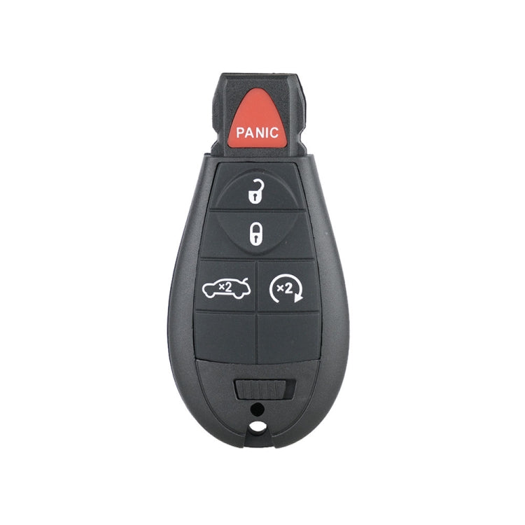 Car Key Shell Remote Control Case for Dodge / Chrysler / Jeep 5-button, For Dodge / Chrysler / Jeep
