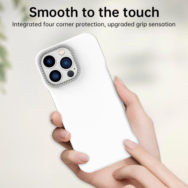 Candy Diamond Half-frame Frosted PC Hybrid TPU Phone Case, For iPhone 12 Pro, For iPhone 11 Pro Max, For iPhone 11