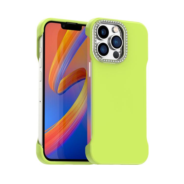 Candy Diamond Half-frame Frosted PC Hybrid TPU Phone Case, For iPhone 12 Pro, For iPhone 11 Pro Max, For iPhone 11