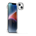 Candy Diamond Half-frame Frosted PC Hybrid TPU Phone Case, For iPhone 13, For iPhone 12, For iPhone 12 Pro Max