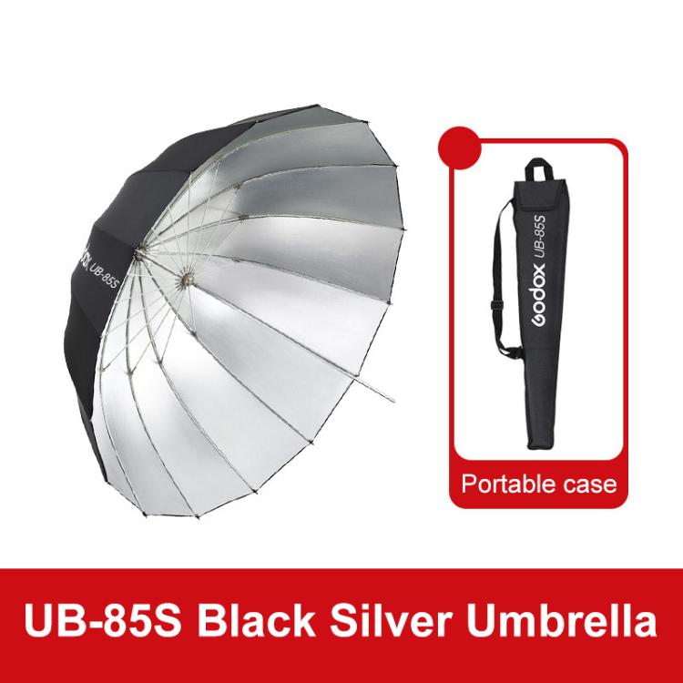 Godox Photography Studio Reflector Diffuser, UB-85S Black Silver Umbrella, UB-85S Black Silver Umbrella with Softbox, UB-105S Black Silver Umbrella, UB-105S Black Silver Umbrella with Softbox, UB-130S Black Silver Umbrella                              ...