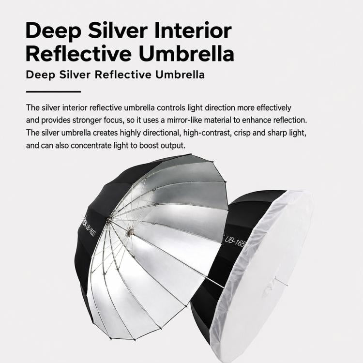 Godox Photography Studio Reflector Diffuser, DPU-85T Reflect Umbrella Sotfbox, DPU-105T Reflect Umbrella Sotfbox, DPU-130T Reflect Umbrella Sotfbox, DPU-165T Reflect Umbrella Sotfbox, DPU-85BS Black Silver Softbox Reflector                             ...