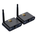 AU5810 5.8GHz Wireless Audio Transmitter and Receiver Kit, Support 100m Transmission