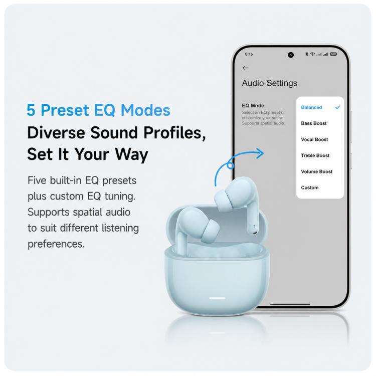 Original Xiaomi REDMI Buds 8 Lite Active Noise Reduction Bluetooth Earphone