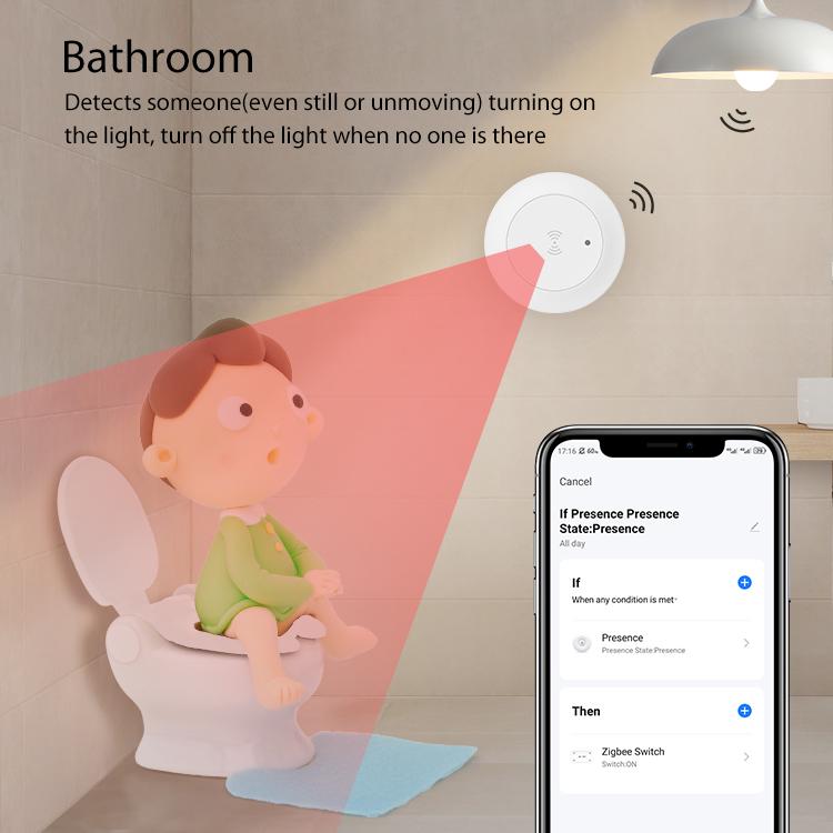 NEO NAS-PS10W WiFi Human Presence Sensor Pro Ceiling Mounting