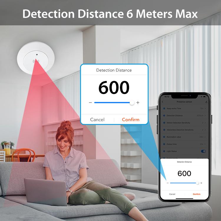 NEO NAS-PS10W WiFi Human Presence Sensor Pro Ceiling Mounting
