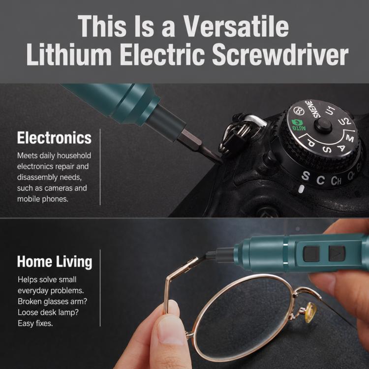 Dual Power Pen-Type Electric Screwdriver, Only Screwdriver, 12 in 1, 88 in 1