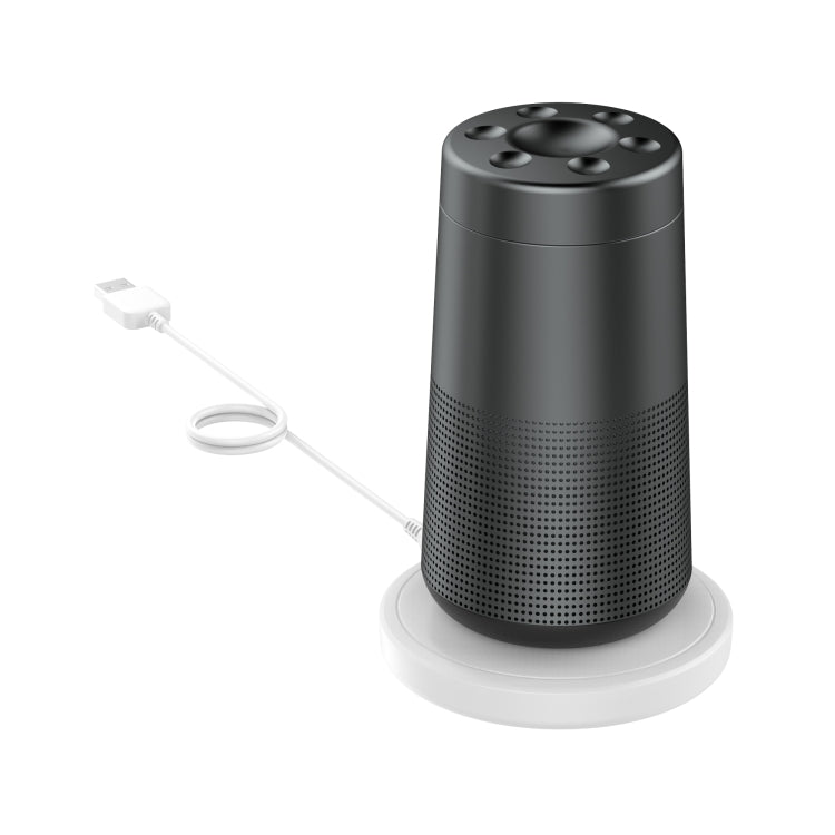 Universal Bluetooth Speaker Charging Base Stand for BOSE SoundLink Revolve / Revolve+(White)