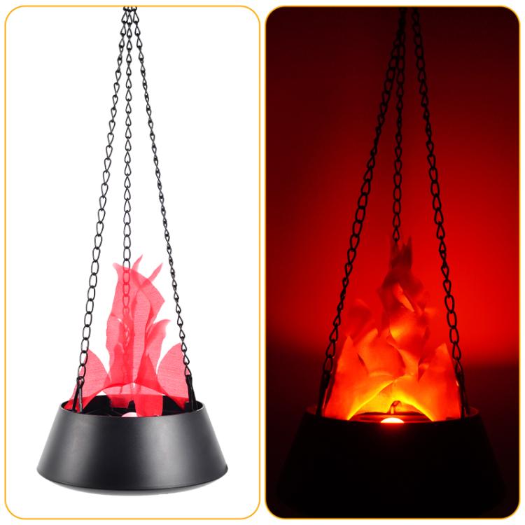 HZ-K01 Plug-in LED Simulated Flame Lamp Suspended / Desktop Use Design, US Plug, EU Plug, UK Plug